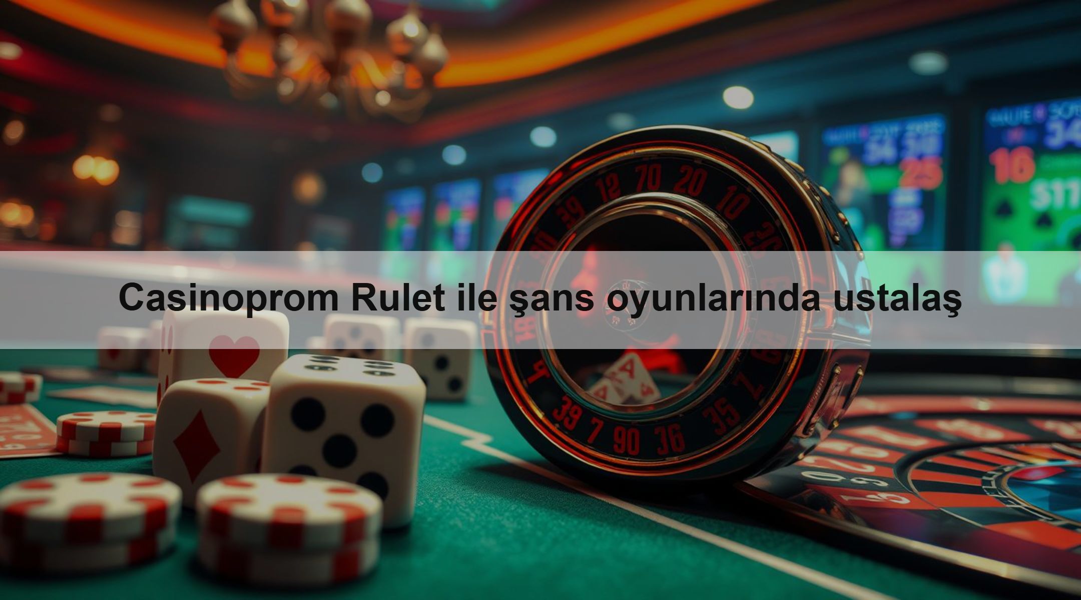 Casinoprom Rulet ile şans oyunlarında ustalaş