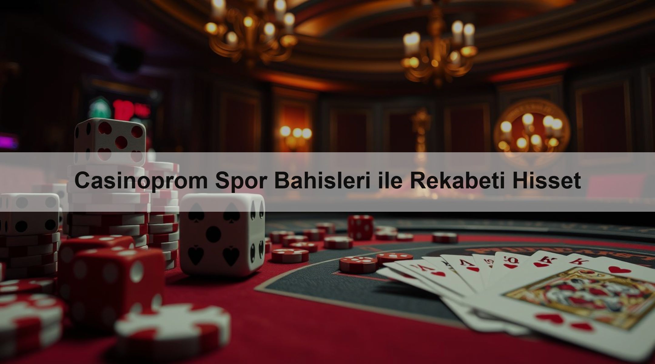 Casinoprom Spor Bahisleri ile Rekabeti Hisset